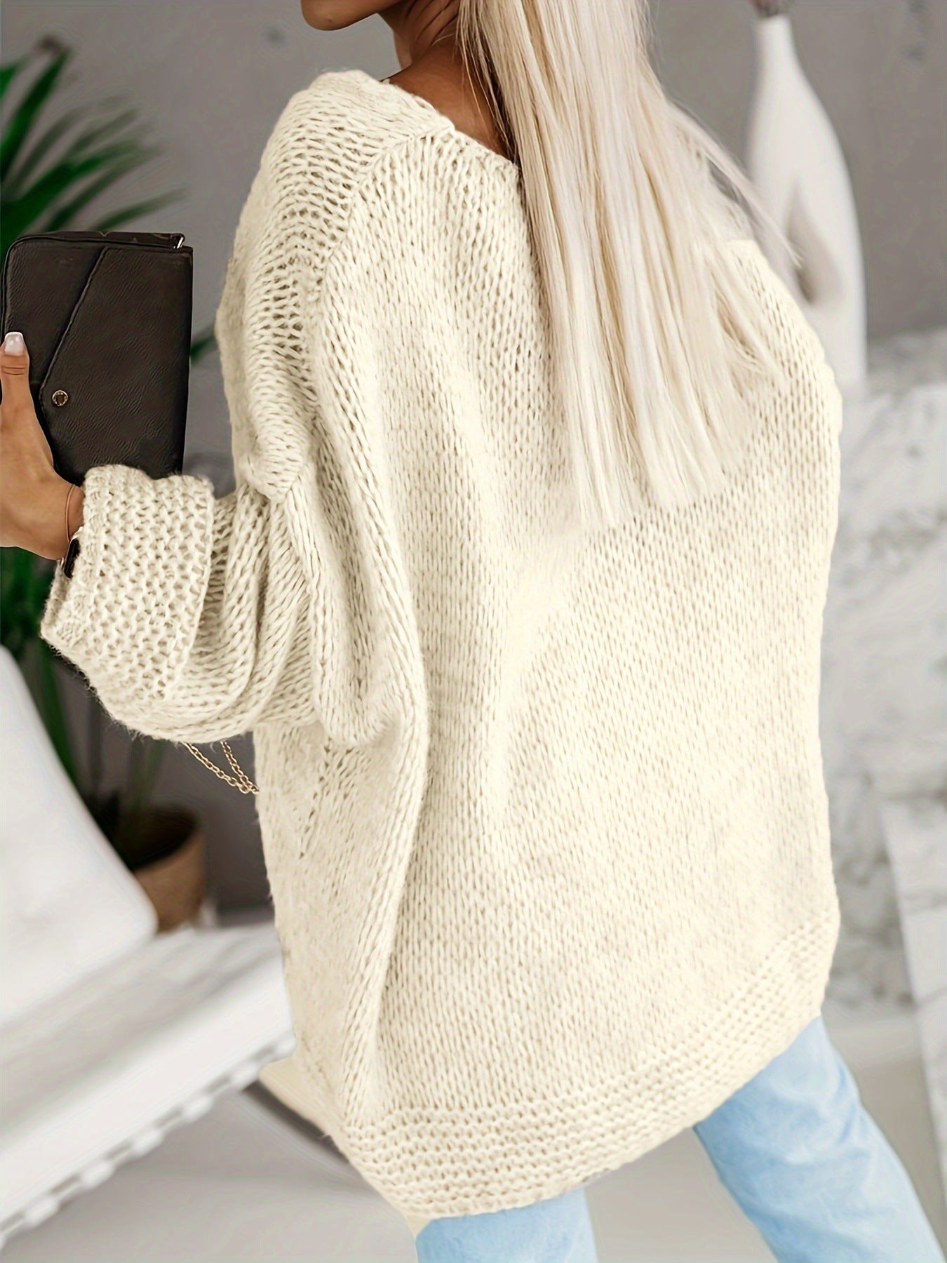 New Winter Loose Plus Size Leisure Pullover Sweater