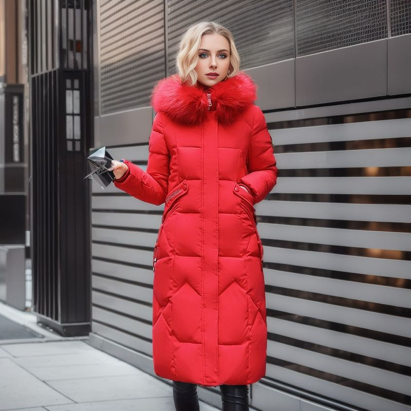 Knee Length Puffer Coat