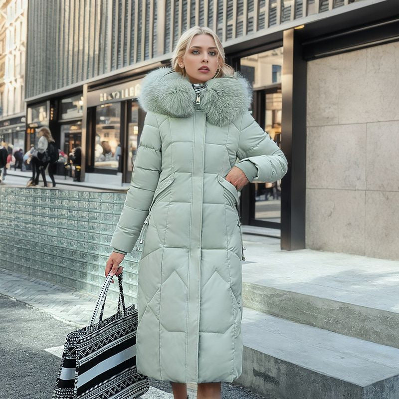 Knee Length Puffer Coat