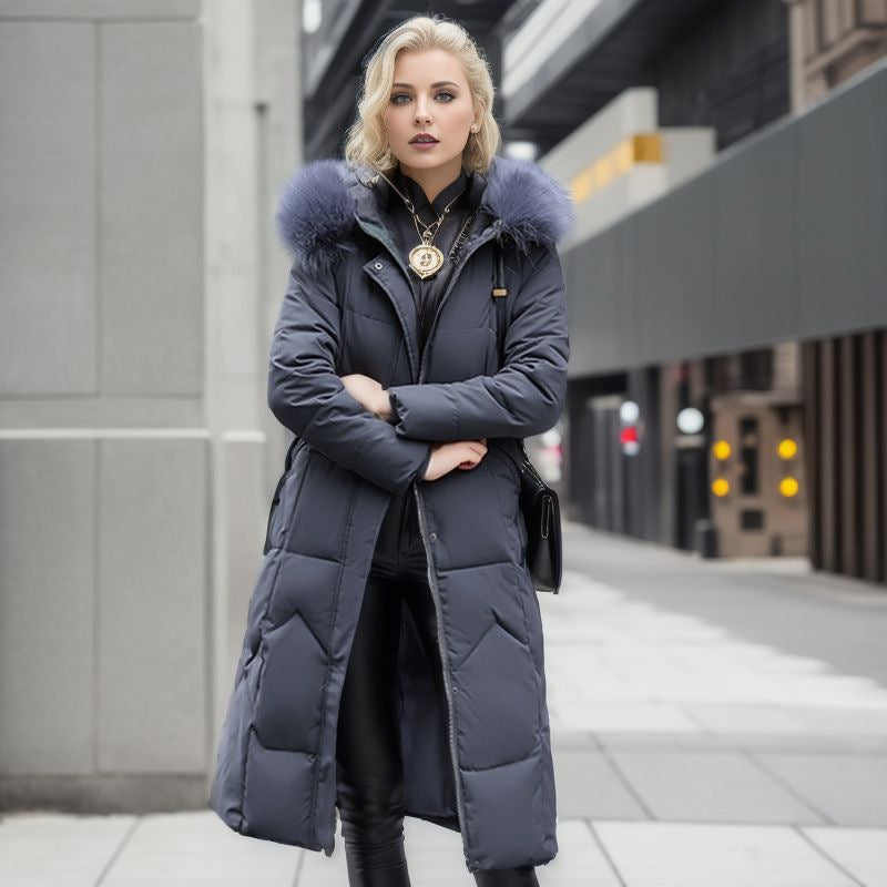 Knee Length Puffer Coat