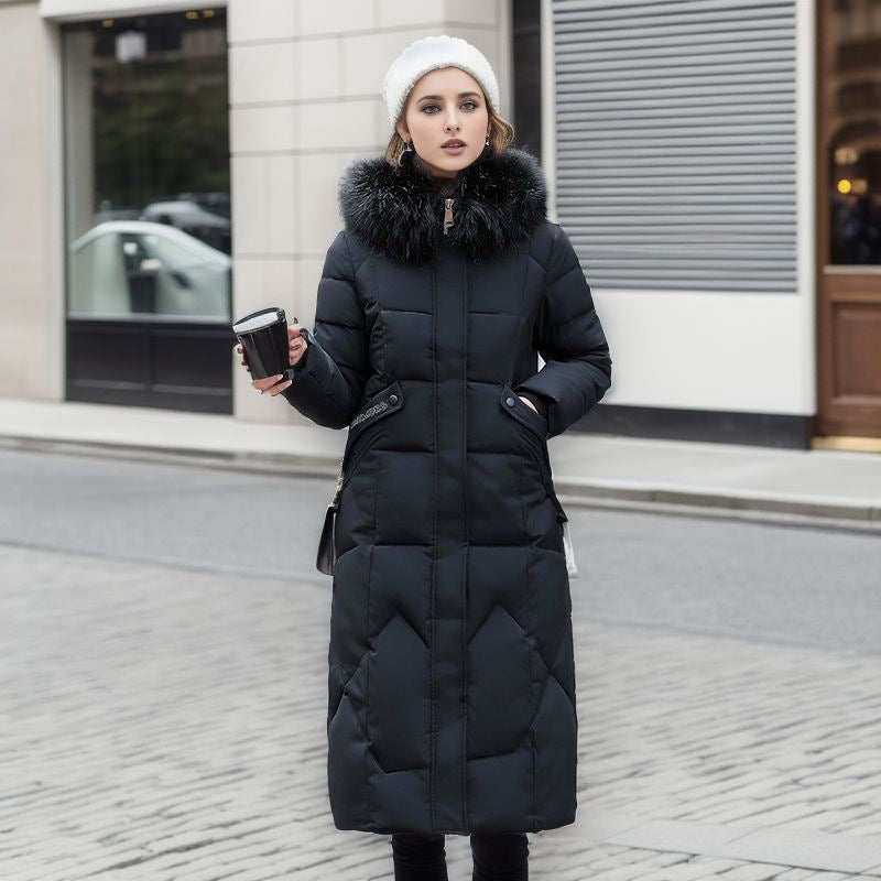 Knee Length Puffer Coat