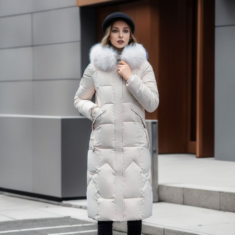 Knee Length Puffer Coat